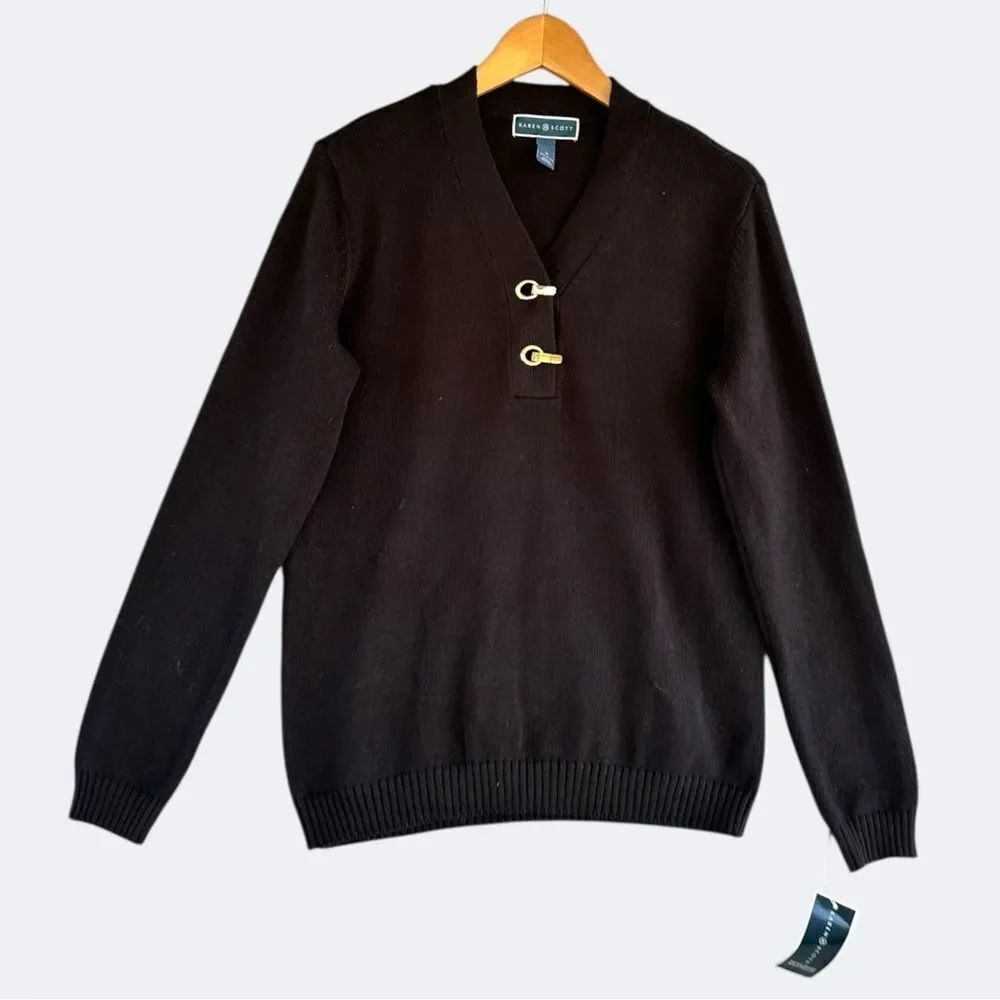 🎉5 for $45🎉 NWT Karen scott sweater pullover size M